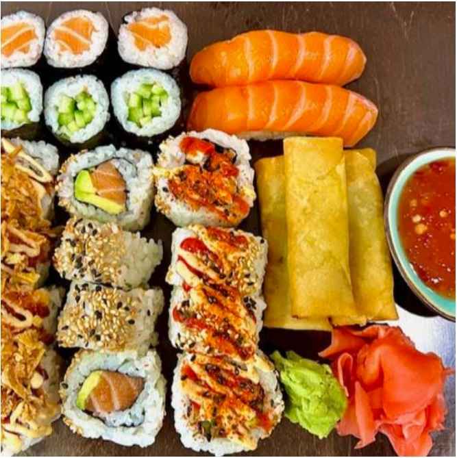 Asian King Super sushi menu Menu en Prijzen 