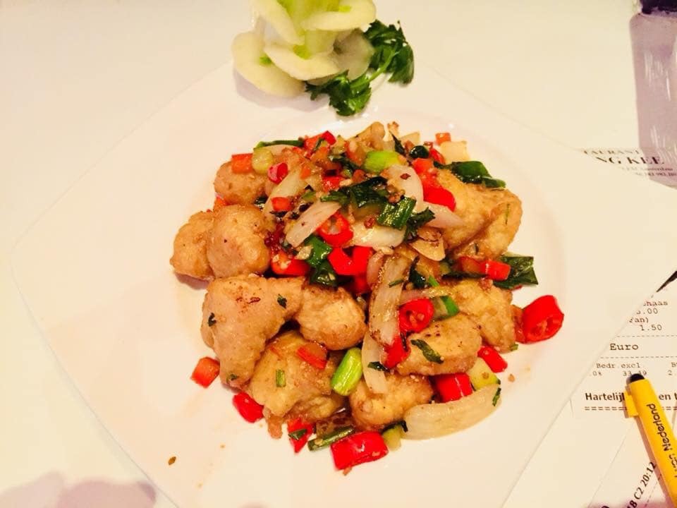 Chong Kee Chicken dishes Menu prijzen 