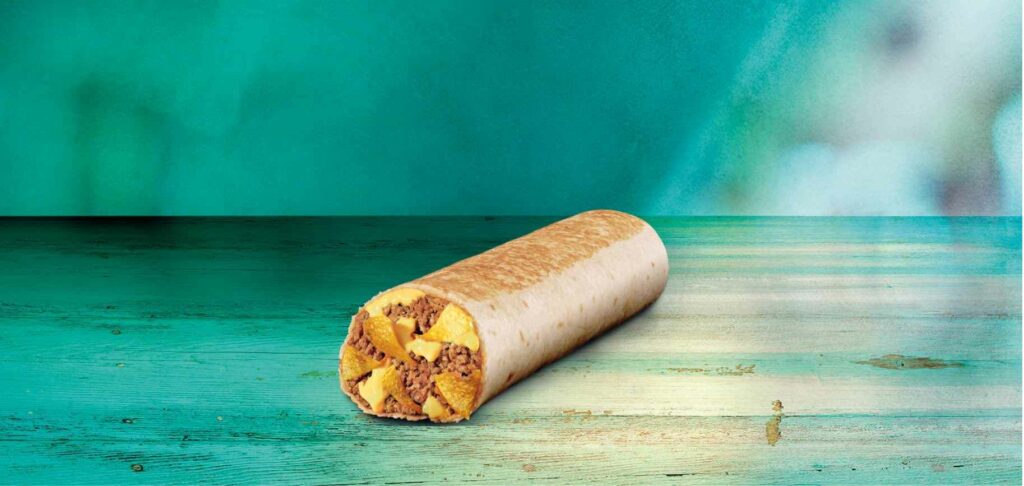 Taco Bell Nederland Burrito's Menu met prijzen 