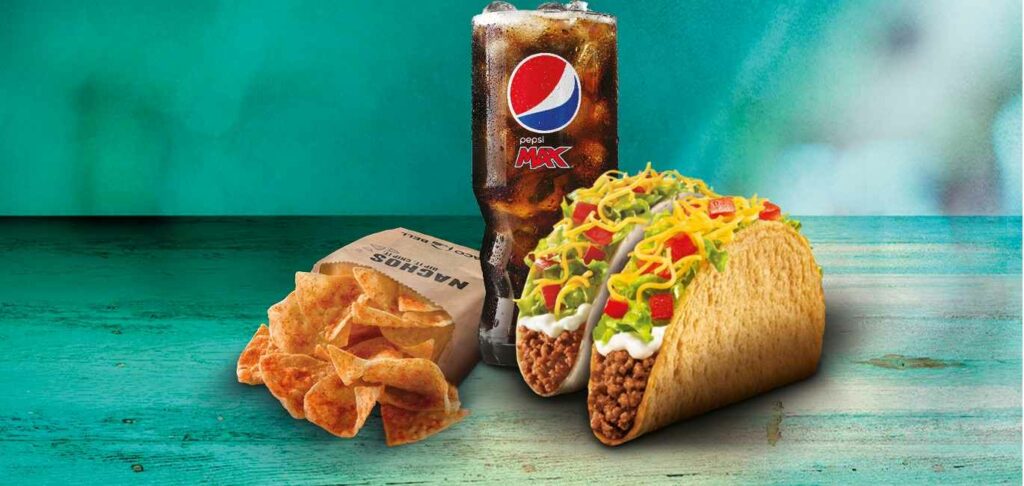 Taco Bell Combo meals Menu prijzen 