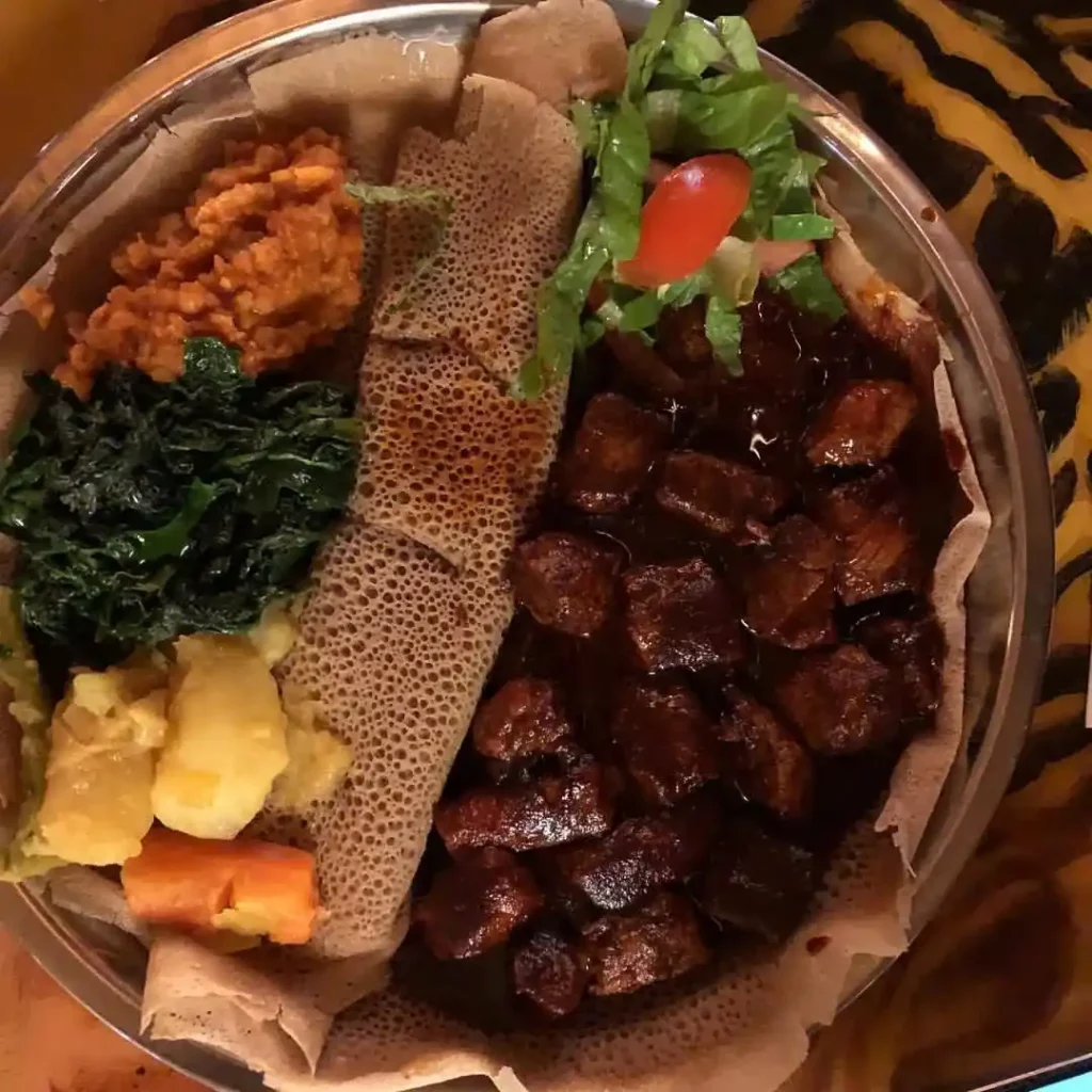 De Smaak Van Afrika Nederland Oost Afrikaanse traditionele hoofdgerechten Menu met Prijzen 