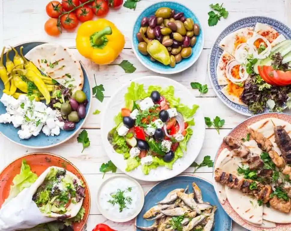 Grieks Restaurant Athene Bijgerechten Menu Met Prijzen